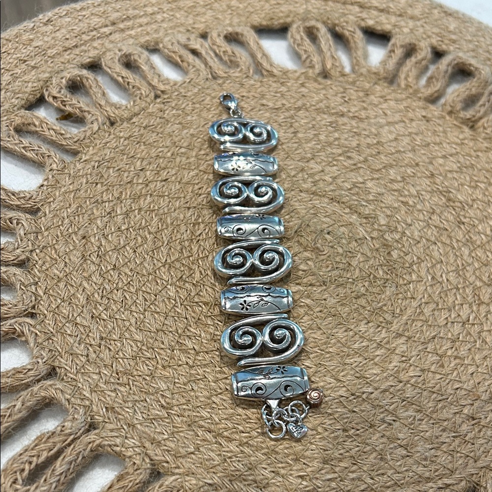 Brighton Silver Swirl Bracelet